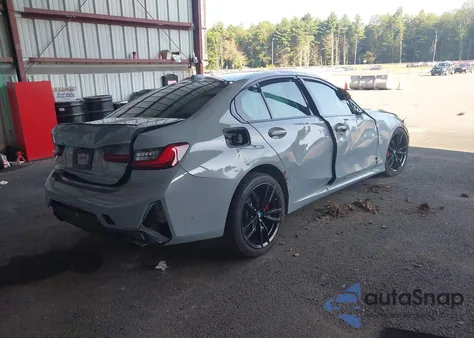 2024 BMW M340I M340I xDrive из США, поврежденный, VIN 3MW49FF04R8E21026